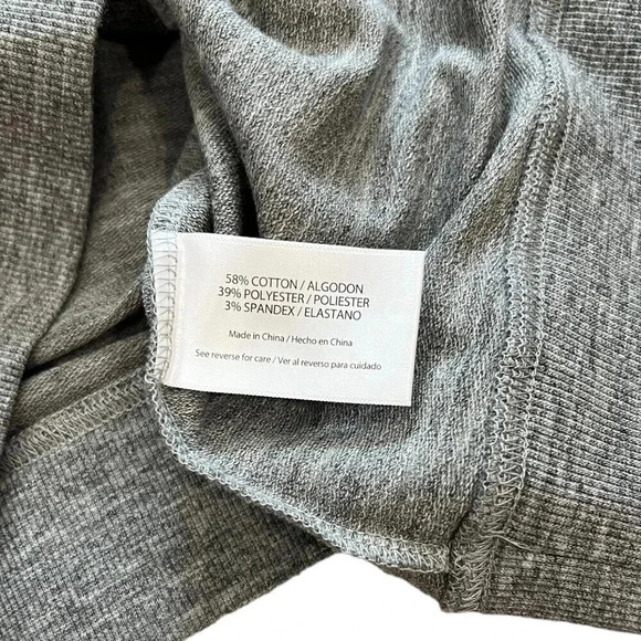 Wildfox Gray Pour Favor Statement Sweatshirt XL - Picture 3 of 4